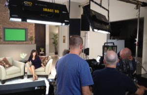 On Set with Marie Osmond for Nutrisystem