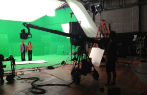 Green Screen Studio for Virtual Set with Bobby Rydell